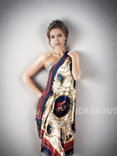 Seidentuch Seidenschal Vintage