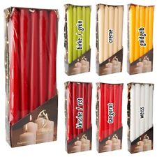 Leuchterkerzen Spitzkerzen Tafelkerzen Stabkerzen Gala Ø 2,3 cm 25 cm Dekoration