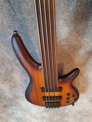 Ibanez srf705 fretless - ibanez,