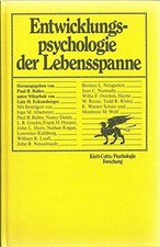 Entwicklungspsychologie der