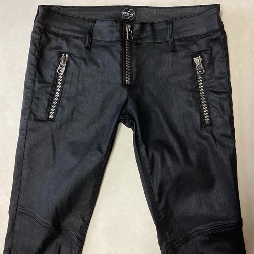 Damen replay biker skinny - damen,