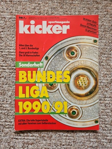 Kicker sonderheft bundesliga - kicker,