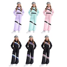 Mädchen Bodysuit Skifahren