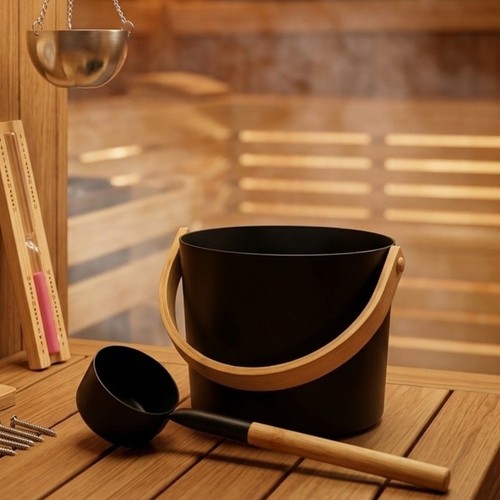 Komplettes zeder sauna set - komplettes,