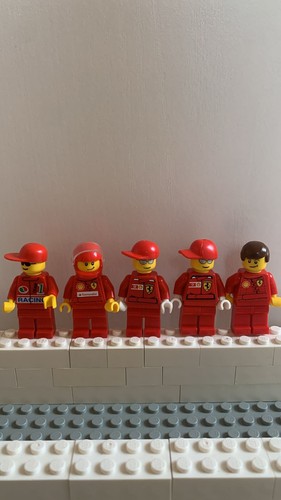 Lego ferrari minifiguren team - lego,