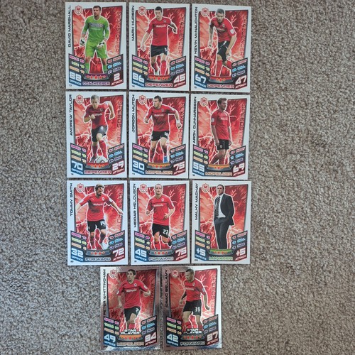 Cardiff city match attax - attax, 12-13