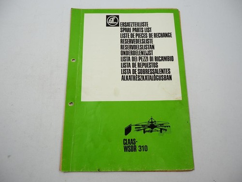 Claas wsdr310 schwader - wsdr310,