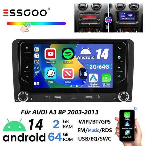 Für audi 2003 2012 - 8p, 2003-2012