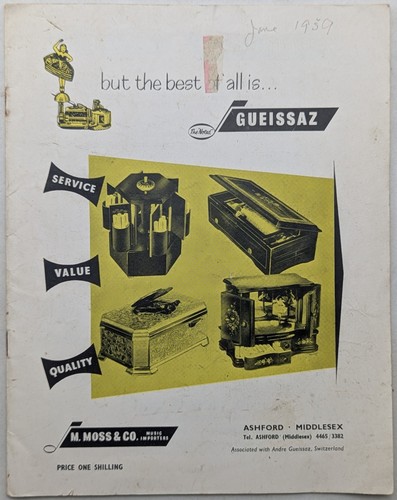 Original gueissaz spieluhren - gueissaz, &