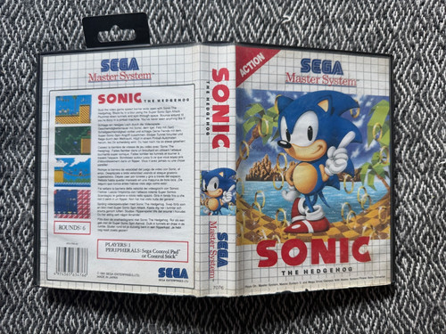 Master system sonic the - master,