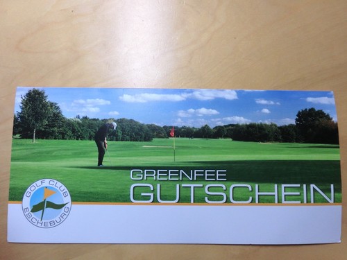 Greenfee gutschein golf club - greenfee,