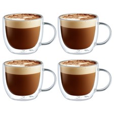  4x 350ml Doppelwandige Thermo