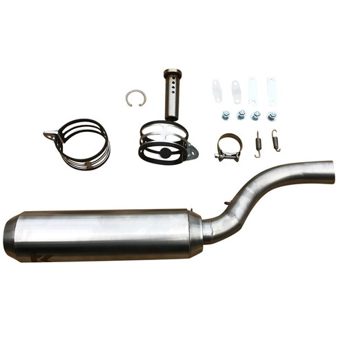 Turbo edelstahl auspuff - turbo,
