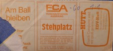 Ticket  FC Augsburg  - TSV 1860 München  Bayernliga (Oberliga) - Saison 1986/87