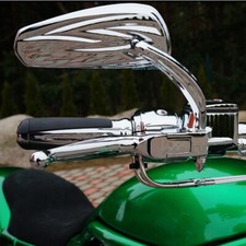 Chrom motorrad spiegel - chrom,
