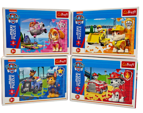 Paw patrol puzzle set stück - paw,