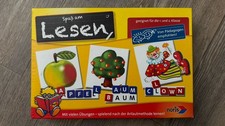 Noris Spaß Am Lesen Lernspiel Zum Lesenlernen 1 und 2 Klasse wie neu!