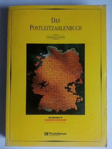 Postleitzahlenbuch ausgabe - postleitzahlenbuch,