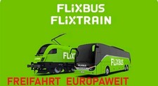 FlixBus / FlixTrain Freifahrt