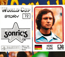 Panini*- WM 1974 - Heinz FLOHE