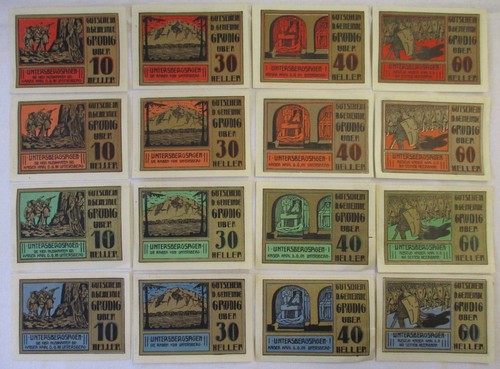 Banknoten bis 60 - 16,