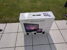 Apple Cinema Display 24"  Karton OVP Verpackung mit Styroporeinlage