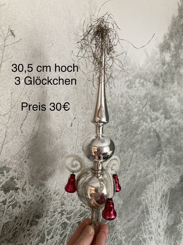 Alte christbaumspitze mit - christbaumspitze,