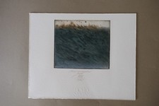 Ludwig Mordstein Terra incognita Radierung 1982 30 x 24,3 cm Auflage 75