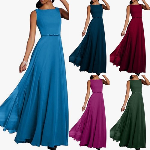 Langes chiffon abendkleider - chiffon,