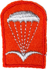 DDR Aufnäher Fallschirmspringer Abzeichen 1969-1990 #6195# Orginal...❇️❇️