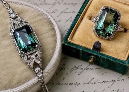 Art deco armband und - art,