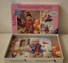 Baby Born Ravensburger Puzzle 093236 Unterwegs mit Baby Born, 3 x 49 Teile, 2001