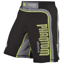 MMA Fight Shorts "Shadow" Black/Gray/Neon von PHANTOM 