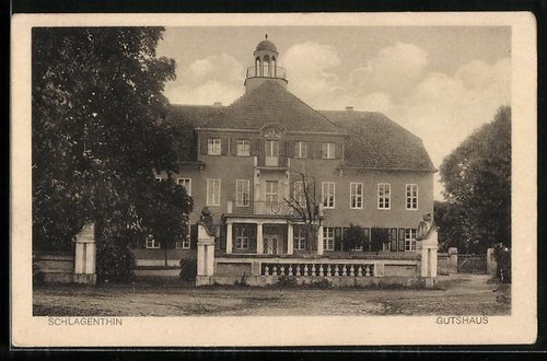 Ansichtskarte schlagenthin - ansichtskarte,