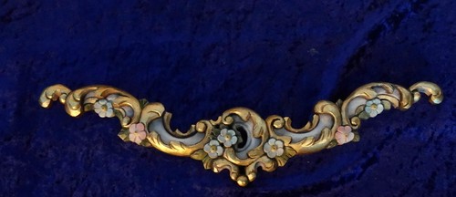 Wandapplik gold barock - gold,