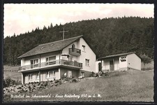 Mitteltal /Schwarzw., Pension Haus Niederberg E. Stadie, Ansichtskarte 