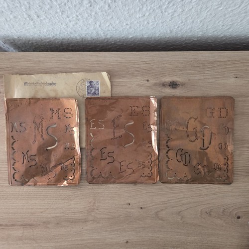 Konvolut alte schablonen - ,