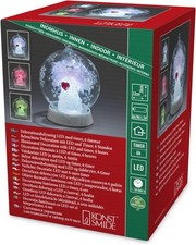 Glaskugel Engel mit 3 Funktionen Farbwechsel Konstsmide 3406-000