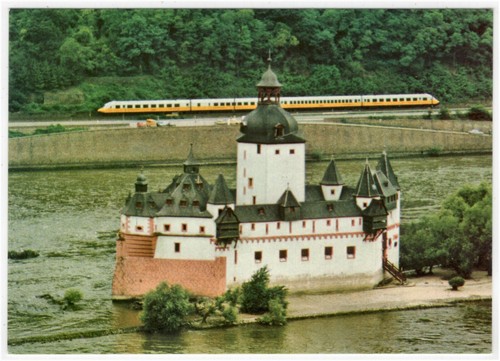 Eisenbahn lufthansa - ak, /