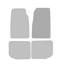 Fußmatten-Set für Jaguar XJ 40 (1986-1996) Deluxe grau