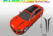 Motorhauben Aufkleber