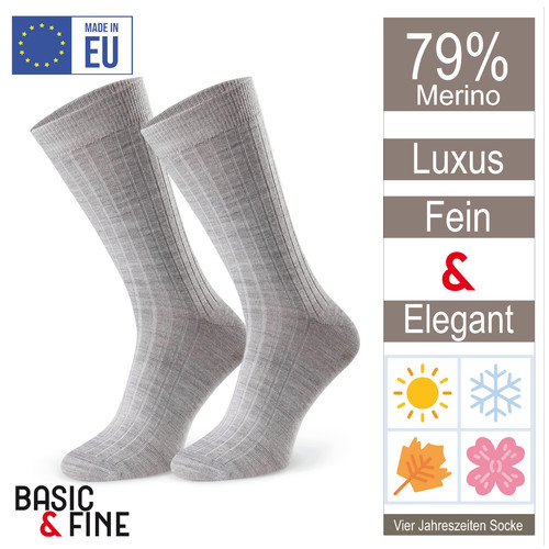 Paar merino socken - merino,