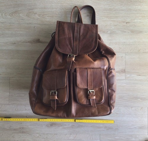 Lederrucksack groß unbenutzt