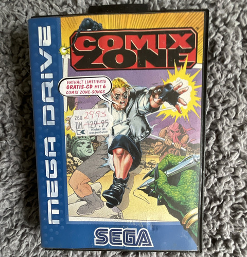 Sega comix zone mega drive - comix, pal