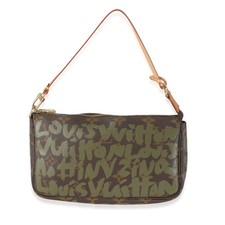 Louis Vuitton X Stephen Sprouse Monogram Canvas Graffiti Pochette Accessories