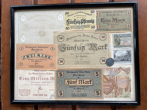 Alte geldscheine notgeld - alte,