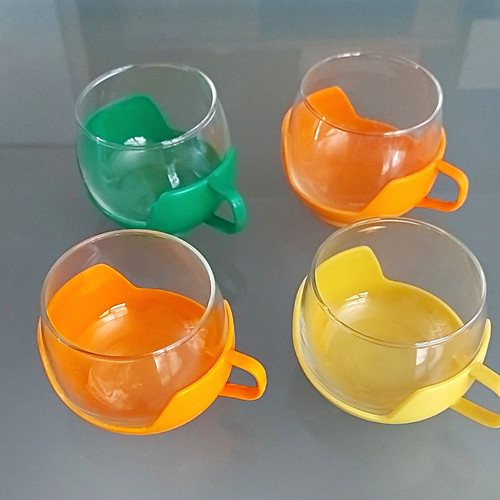 Glas teetasse mit - glas,