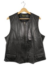 Lederweste damen weste de - weste,