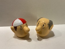 Loriot Herren im Bad Sketch 2 Figur Büste Dr. Klöbner + Herr Müller-Lüdenscheidt