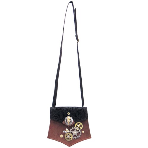 Steampunk handtasche braun - steampunk,